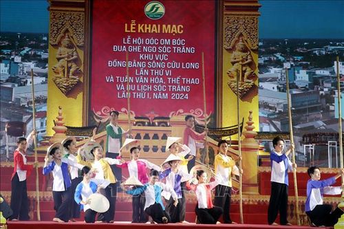 Khai mạc Lễ hội Óc Om Bóc - Đua ghe Ngo Sóc Trăng