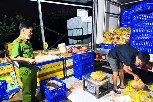 Phát hiện hàng tấn thực phẩm bẩn tại các cơ sở giết mổ, chế biến ở Biên Hòa