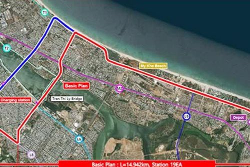 Kêu gọi đầu tư dự án đường sắt đô thị tuyến sân bay Đà Nẵng đến biển Mỹ Khê