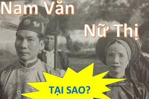 Vì sao người Việt xưa đặt tên cho con thường đệm 'nam Văn, nữ Thị'?