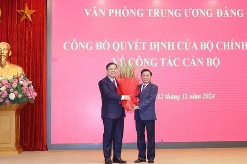 Nhân sự 12/11: Bộ Chính trị điều động lãnh đạo; Thái Bình, Trà Vinh, Đắk Nông bổ nhiệm Giám đốc Sở