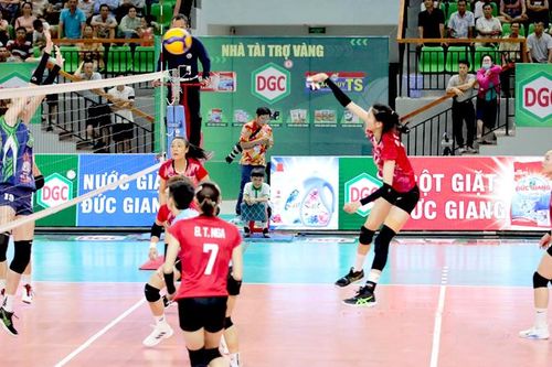 Xi măng Long Sơn Thanh Hóa gặp Hóa chất Đức Giang Lào Cai tại bán kết Giải bóng chuyền VĐQG năm 2024