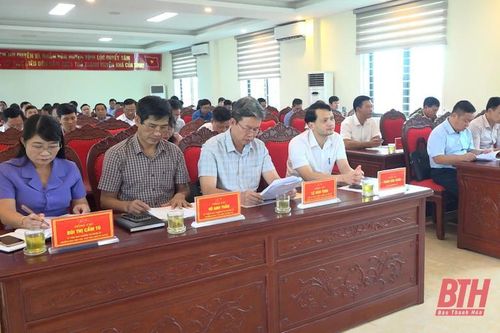 Vĩnh Lộc sơ kết thực hiện Chỉ thị số 22-CT/TU của Ban Thường vụ Tỉnh ủy