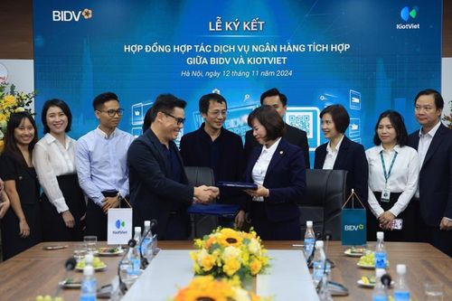 KiotViet và BIDV hợp tác phát triển dịch vụ ngân hàng tích hợp