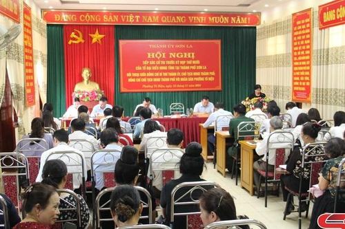 Tổ đại biểu HĐND tỉnh tiếp xúc cử tri phường Tô Hiệu