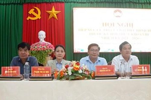 Đại biểu HĐND tỉnh tiếp xúc cử tri Phú Vang, Quảng Điền