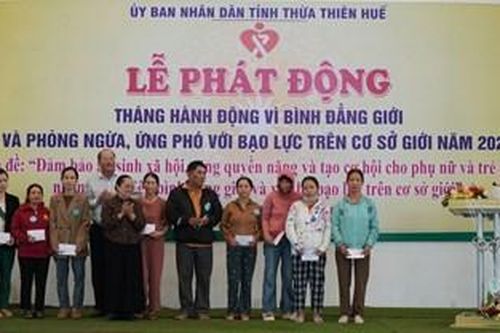 Phát động Tháng hành động vì bình đẳng giới và phòng ngừa, ứng phó với bạo lực trên cơ sở giới