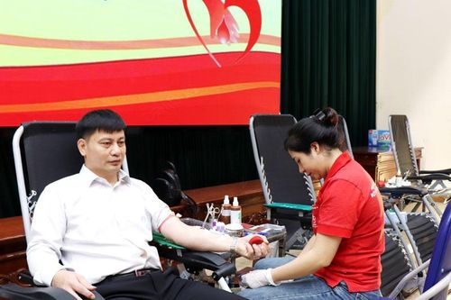 Vĩnh Yên (Vĩnh Phúc): Sôi nổi Ngày hội hiến máu tình nguyện