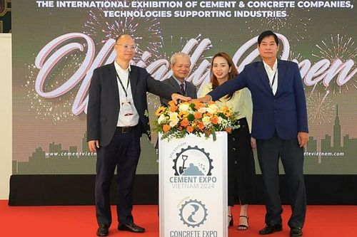 Triển lãm Máy móc, thiết bị và công nghệ xi măng, bê tông quy tụ 100 đơn vị cung ứng thiết bị đầu ngành trên thế giới