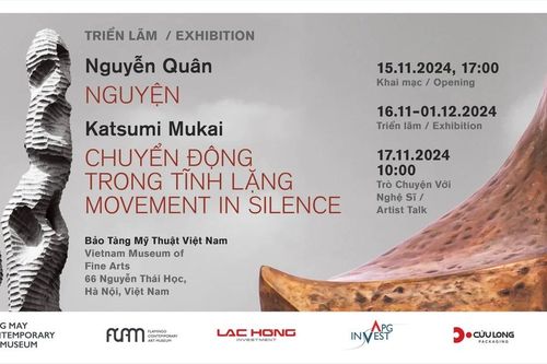 Triển lãm 'Nguyện' và 'Chuyển động trong tĩnh lặng'
