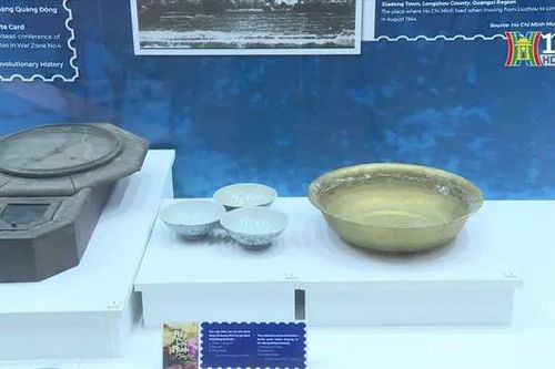 Triển lãm 'Dấu chân Hồ Chí Minh ở Trung Quốc'