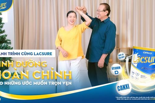 Lacsure đưa công thức dinh dưỡng chất lượng châu Âu cho sức khỏe Việt