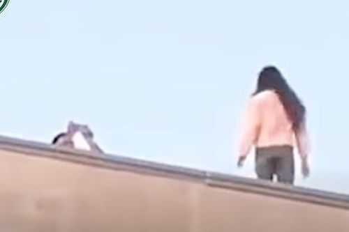 Điều tra làm rõ clip cô gái lên nóc Bảo tàng Lịch sử quân sự Việt Nam quay phim