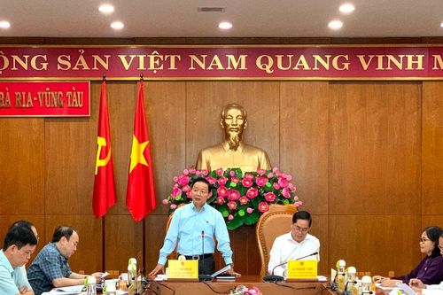 Phó Thủ tướng Chính phủ Trần Hồng Hà họp gỡ khó cho 2 'siêu dự án' tỷ đô tại Bà Rịa – Vũng Tàu