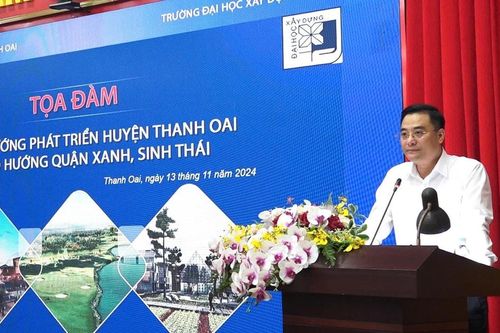 Thanh Oai: Hướng đến xây dựng quận xanh, sinh thái gắn với lưu giữ và bảo tồn giá trị văn hóa truyền thống