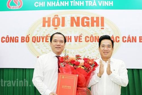 Bổ nhiệm Giám đốc Ngân hàng Chính sách xã hội tỉnh