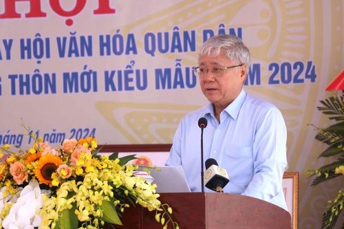 Mong muốn khu dân cư Đình Cao tiếp tục đoàn kết phát triển kinh tế, phát huy bản sắc văn hóa