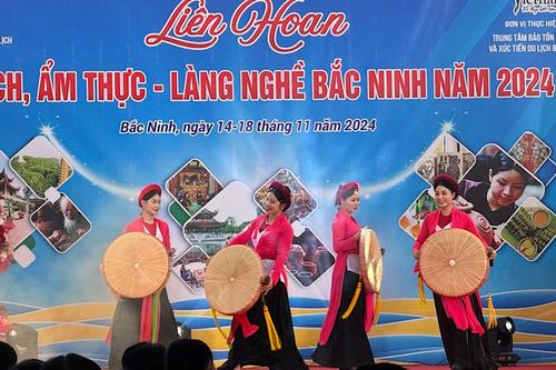 100 gian hàng tham gia Liên hoan Du lịch, Ẩm thực-Làng nghề Bắc Ninh năm 2024