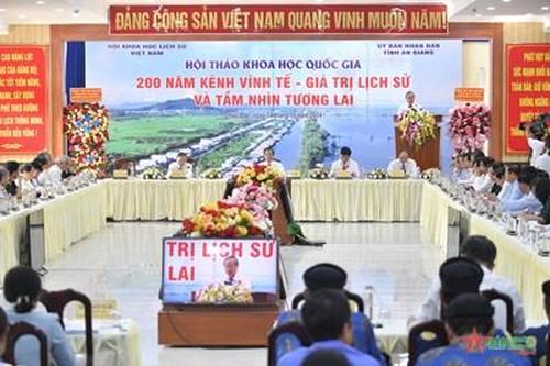 An Giang: Hội thảo khoa học quốc gia '200 năm kênh Vĩnh Tế - Giá trị lịch sử và tầm nhìn tương lai'