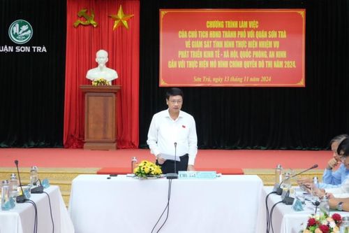 Quận Sơn Trà cần tập trung quản lý tốt công tác đô thị