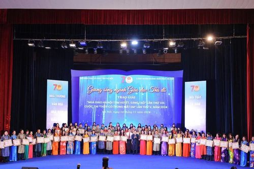 Tôn vinh 196 nhà giáo Hà Nội tâm huyết, sáng tạo