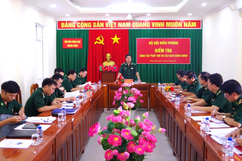 BĐBP Đồng Tháp: Đẩy mạnh công tác cải cách hành chính, chuyển đổi số