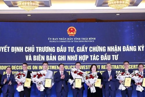Nhiều chính sách ưu đãi thu hút đầu tư vào Thái Bình