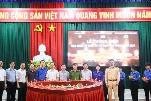 Tưởng niệm các nạn nhân tử vong do tai nạn giao thông