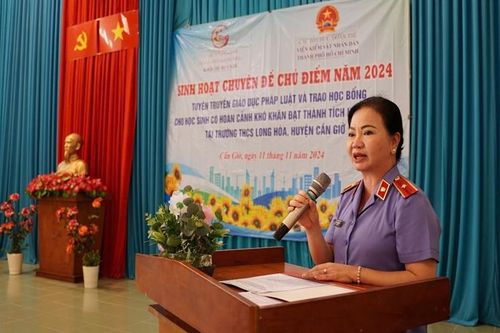 VKSND TP Hồ Chí Minh phối hợp với các đơn vị tổ chức sinh hoạt chuyên đề chủ điểm năm 2024