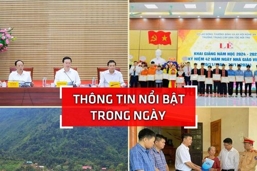 Nghệ An: Thông tin nổi bật ngày 14/11
