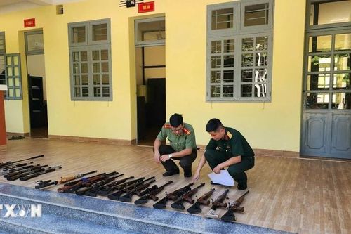 Bình Dương: Triệt phá đường dây chế tạo, tàng trữ, mua bán vũ khí quân dụng