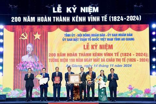 Kỷ niệm 200 năm hoàn thành kênh Vĩnh Tế