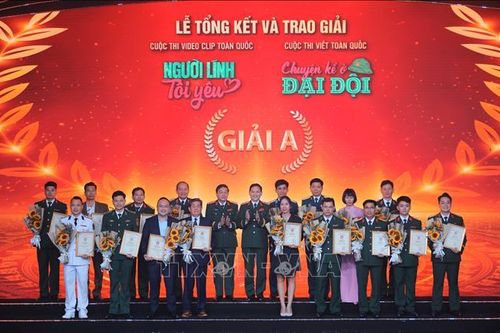 160 tác phẩm đoạt giải Cuộc thi 'Người lính tôi yêu' và 'Chuyện kể ở đại đội'