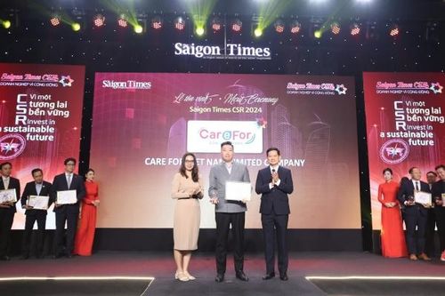 Care For Việt Nam nhận danh hiệu ''Doanh nghiệp vì cộng đồng'' 2024