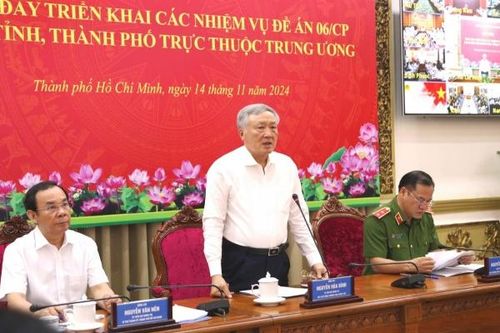 Phó Thủ tướng Nguyễn Hòa Bình: Các địa phương cần đẩy nhanh tiến độ trong triển khai thực hiện Đề án 06