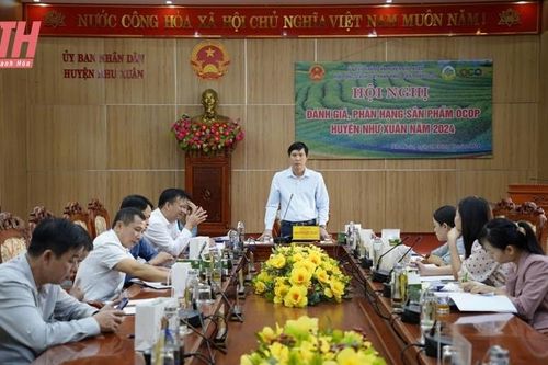 Huyện Như Xuân có thêm 4 sản phẩm OCOP 3 sao