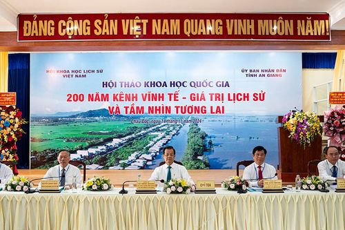 An Giang tổ chức Hội thảo khoa học quốc gia '200 năm kênh Vĩnh Tế - Giá trị lịch sử và tầm nhìn tương lai'