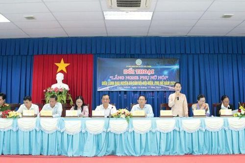 Lãnh đạo huyện Châu Thành 'Lắng nghe phụ nữ nói'