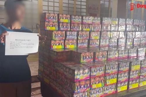 Bắt giữ đối tượng tàng trữ gần 500kg pháo nổ tại Trảng Bom