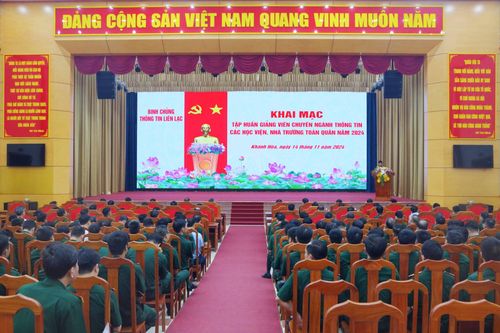 Binh chủng Thông tin liên lạc: Tập huấn giảng viên chuyên ngành thông tin các học viện, trường trong toàn quân