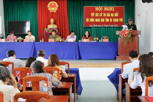 Đại biểu HĐND tỉnh, HĐNĐ TP. Cam Ranh: Tiếp xúc cử tri phường Cam Nghĩa và xã Cam Thành Nam