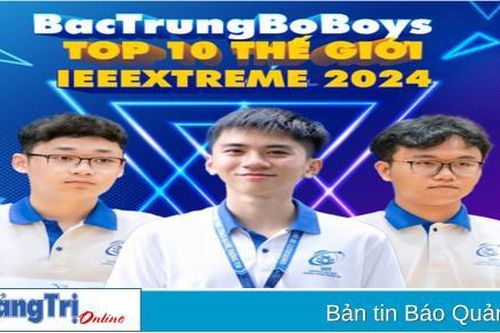 Ba chàng trai Bắc Trung Bộ với cuộc thi Lập trình IEEEXTreme năm 2024