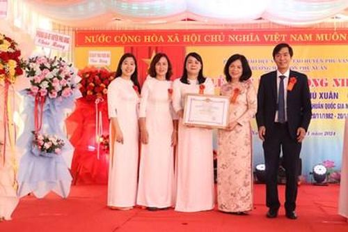 Phú Vang nâng tổng số 50/55 trường đạt chuẩn Quốc gia