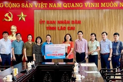 Công đoàn Bộ Tài chính phối hợp với các đơn vị ủng hộ xây nhà cho đồng bào tại Lào Cai