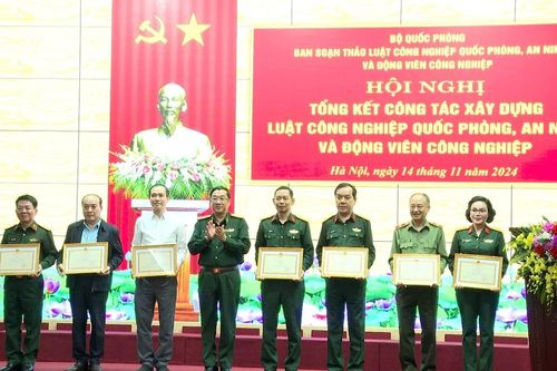 Tổng kết công tác xây dựng Luật Công nghiệp quốc phòng, an ninh và động viên công nghiệp