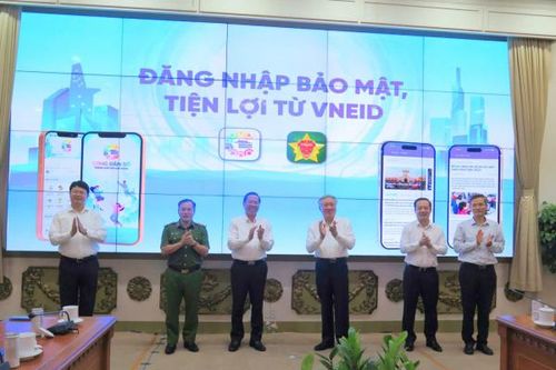 TP Hồ Chí Minh ra mắt ứng dụng Công dân số