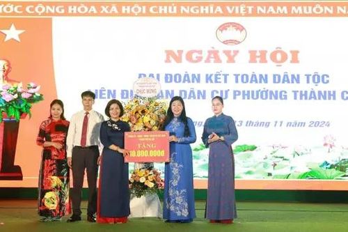 Sôi nổi Ngày hội Đại đoàn kết toàn dân tộc