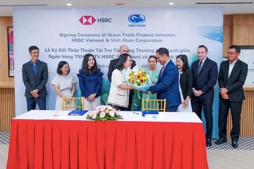HSBC cấp khoản tín dụng thương mại xanh đầu tiên trong lĩnh vực thủy sản của Việt Nam