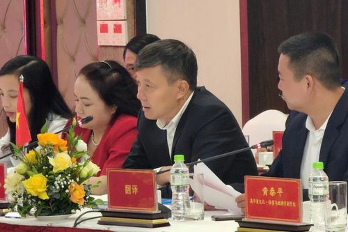 Hội đàm giữa Sở Ngoại vụ và Đoàn đại biểu thành phố Bách Sắc, Quảng Tây (Trung Quốc)