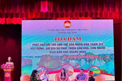 Phát huy vai trò của nhân dân trong phát triển văn hóa, con người giàu bản sắc Quảng Ninh